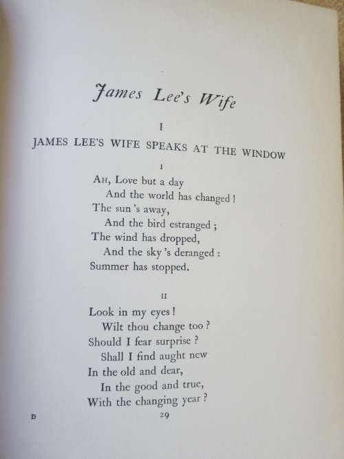 RABBI BEN EZRA  AND OTHER POEMS  by Robert Browning  Illustrations: Bernard Partridge