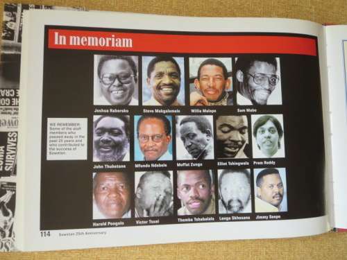 SOWETAN  Celebrating 25 years of The Soul Truth