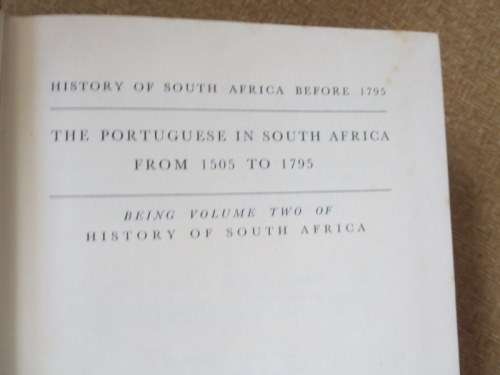 HISTORY OF SOUTH AFRICA  before 1795  by George McCall Theal  Volume 2