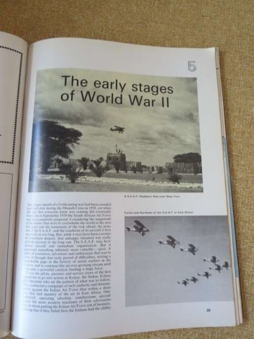 S.A.LUGMAG: Goue Jubileumgedenkboek / S.A  AIR FORCE: Golden Jubilee Sourvenir Book 1920-1970
