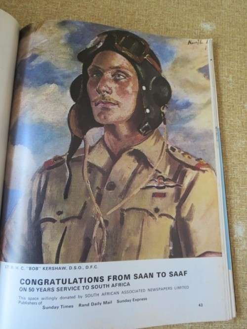 S.A.LUGMAG: Goue Jubileumgedenkboek / S.A  AIR FORCE: Golden Jubilee Sourvenir Book 1920-1970