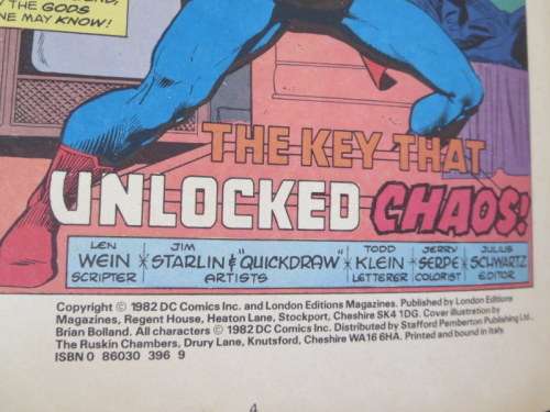 COMIC BOOKS: SUPERMAN  Official Annual 1983