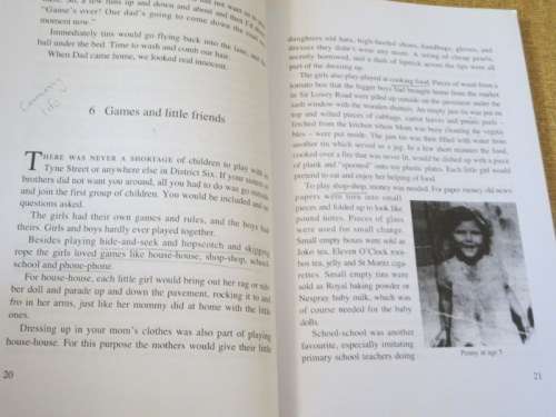 THE HOUSE IN TYNE STREET  Childhood Memories of District Six  by Linda Fortune