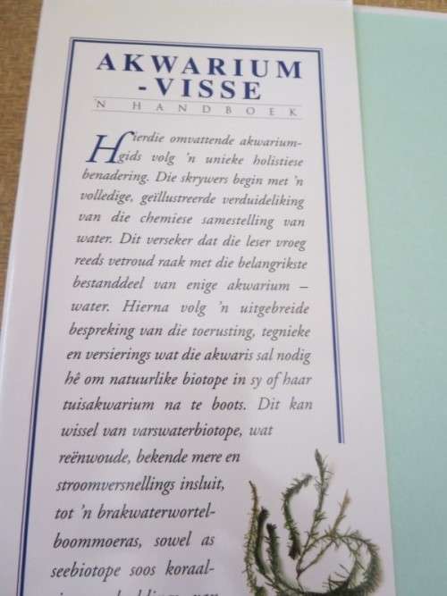 AKWARIUM-VISSE  `n Handboek  deur Mary Bailey en Nick Dakin