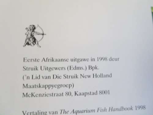 AKWARIUM-VISSE  `n Handboek  deur Mary Bailey en Nick Dakin