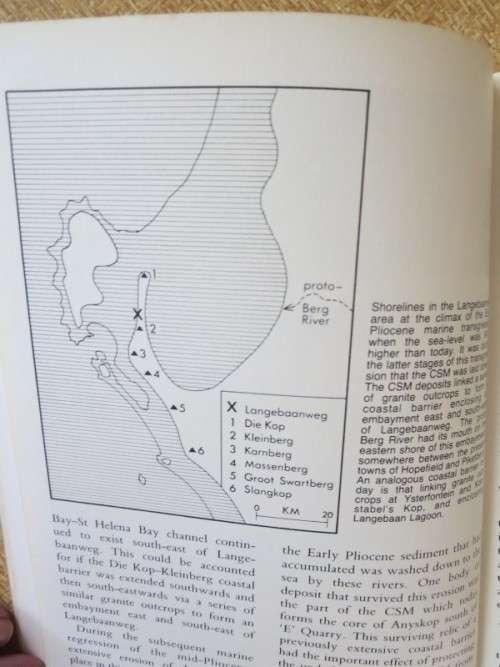 LANGEBAANWEG  A Record Of Past Life  by Q. B. Hendey  (Fossil Site)