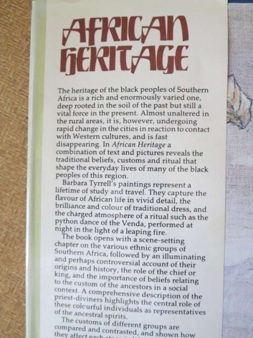 AFRICAN HERITAGE  by Barbara Tyrrell and peter Jurgens