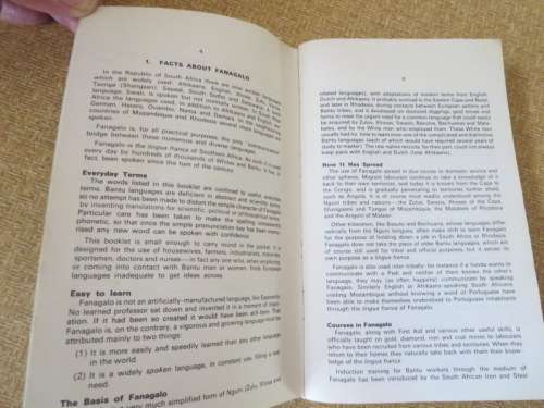 FANAGALO  Phrase-book, Grammar and Dictionary by J. D. Bold