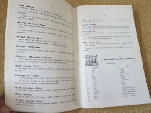 FANAGALO  Phrase-book, Grammar and Dictionary by J. D. Bold