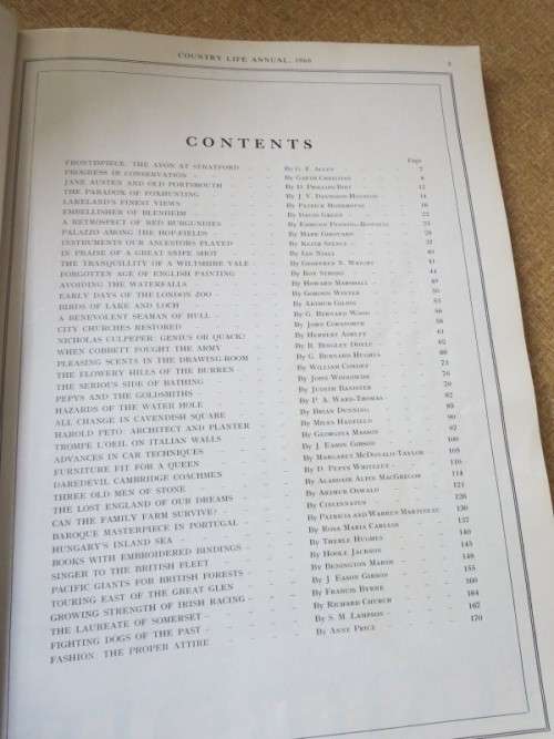 MAGAZINES: COUNTRY LIFE ANNUAL  1966