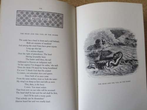 LA FONTAINE SELECTED FABLES  Illustrations:J. J. Grandville  Translation: James Michie