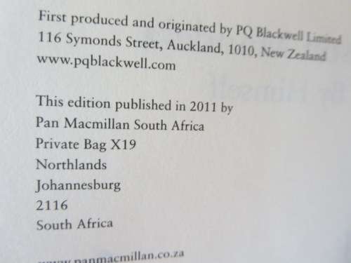 NELSON MANDELA  by Himslf  The Authorised Book Of Quotations