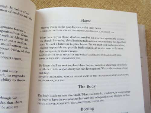NELSON MANDELA  by Himslf  The Authorised Book Of Quotations