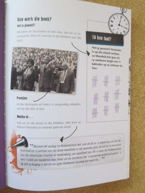 BESTE MNR. MANDELA  `n Fees van woorde en prente  deur Jomarié Dick