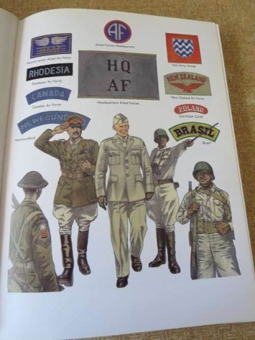 THE ALLIED FORCES IN ITALY  1943 - 45  by Guido Rosignoli