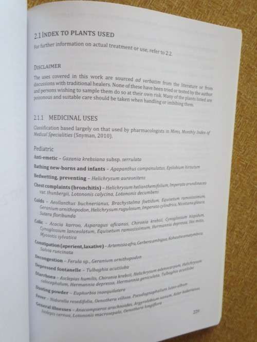 SESOTHO Plant & Animal Names and Plants used by the Basotho  by Rodney Moffett  (SIGNED)