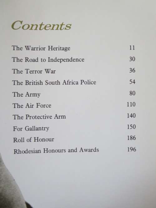 CONTACT Rhodesia at war  by John Lovett  &  CONTACT II  by Paul L. Moorcraft