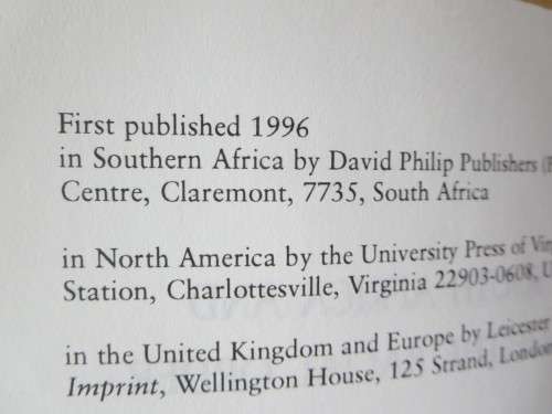COLONIAL SOUTH AFRICA AND THE ORIGINS OF THE RACIAL ORDER by Timothy Keegan