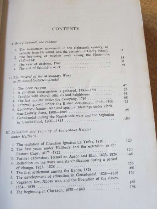 THE PEAR TREE BLOSSOMS The History of the Moravian Church in SA 1737-1869 by Bernhard Kruger