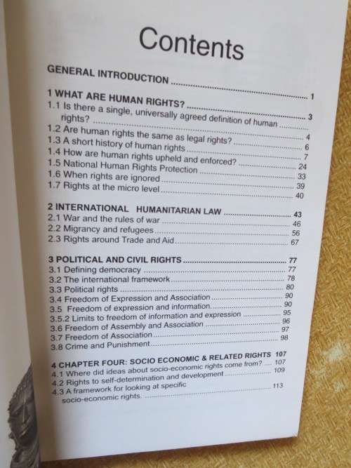 HUMAN RIGHTS HANDBOOK FOR SOUTHERN AFRICAN COMMUNICATORS by G Ansell & A Veriava