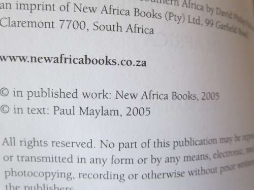 THE CULT OF RHODES  Remembering an imperialist in Africa  by Paul Maylam