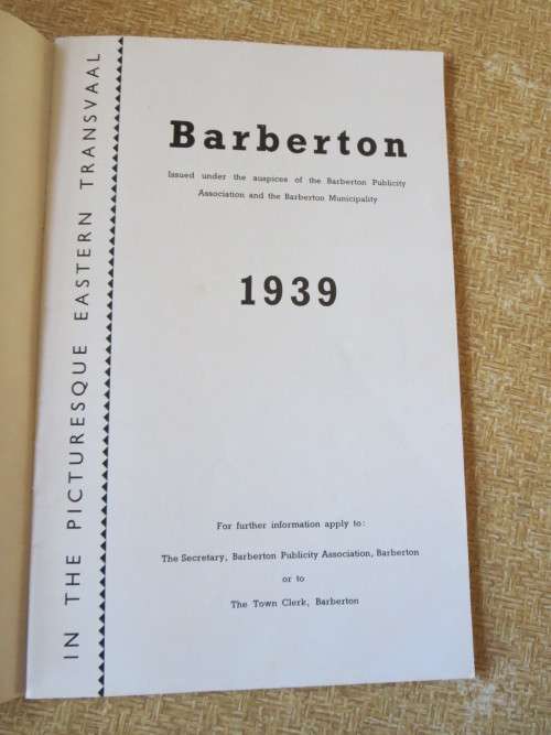 BABERTON IN THE PICTURESQUE EASTERN TRANSVAAL