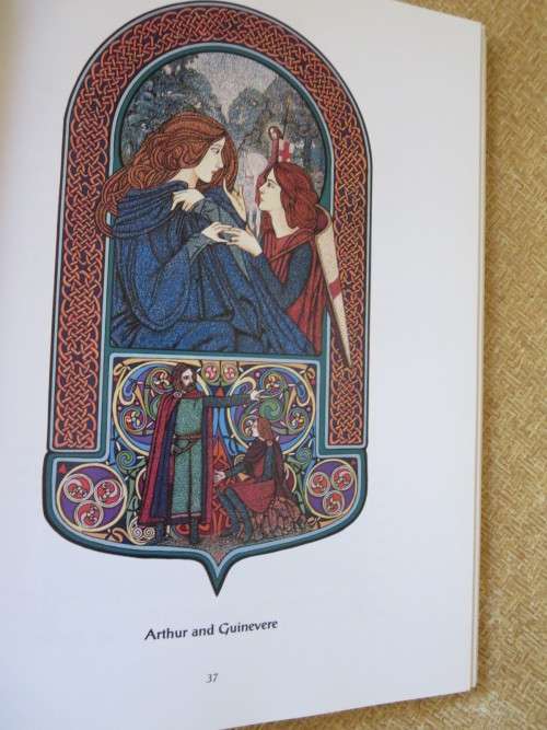 KING ARTHUR`S RETURN Text: Helena Paterson  Celtic Art: Courtney Davis