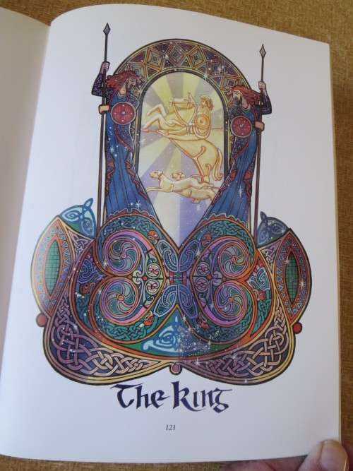 KING ARTHUR`S RETURN Text: Helena Paterson  Celtic Art: Courtney Davis