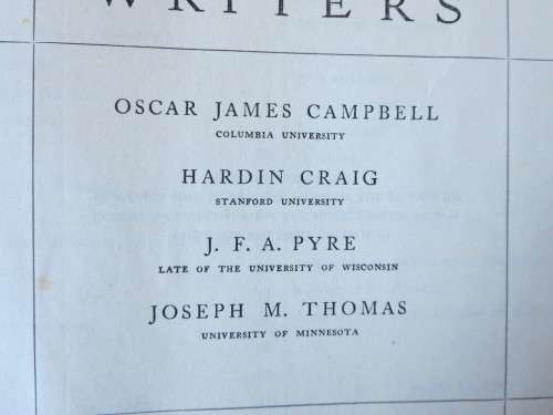 GREAT ENGLISH WRITERS VOLUMES 1 AND 2