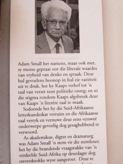 ONS KOM VAN VêR (Bydraes oor bruin Afrkaansprekendes) deur WAM Carstens & Michael le Cordeur