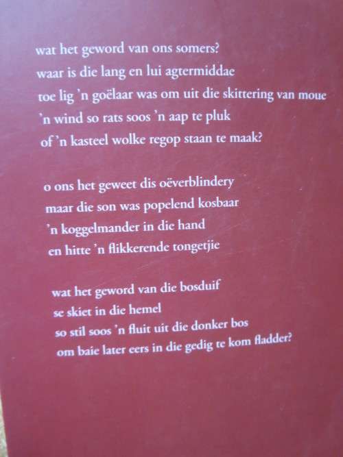 KATALEKTE  deur Breyten Breytenbach (Poësie)