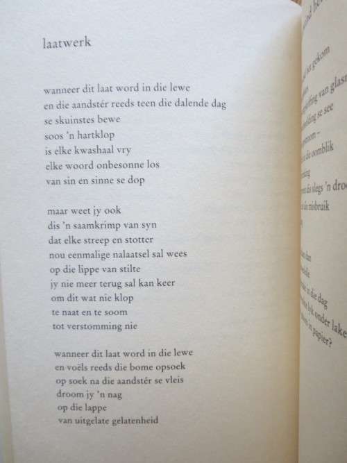 DIE NA-DOOD  deur Breyten Breytenbach
