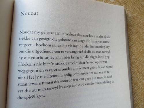 DIE NA-DOOD  deur Breyten Breytenbach