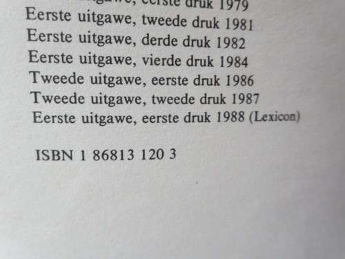 PSIGOLOGIEWOORDEBOEK  deur C. Plug, W.F. Meyer, D.A. Louw & L.A. Gouws