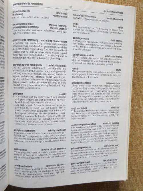 PSIGOLOGIEWOORDEBOEK  deur C. Plug, W.F. Meyer, D.A. Louw & L.A. Gouws