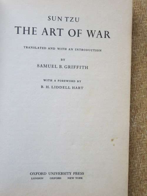 THE ART OF WAR by Sun Tzu  Translated by Samuel B. Griffith