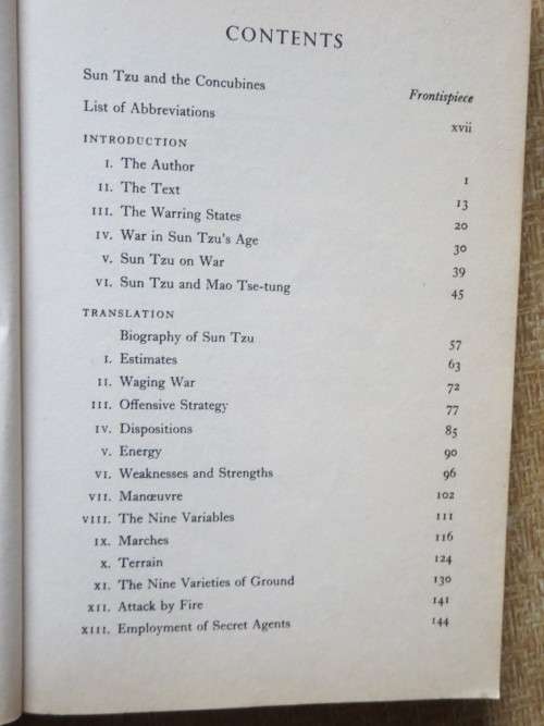 THE ART OF WAR by Sun Tzu  Translated by Samuel B. Griffith