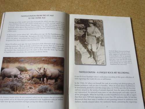 A WALK THROUGH PREHISTORIC TWYFELFONTEIN  by  Shirley-Ann Pager (Rock Art Namibia)