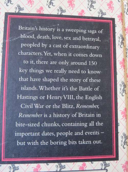 REMEMBER, REMEMBER (The Fifth Of November) by Judy Parkinson (The History of Britain)