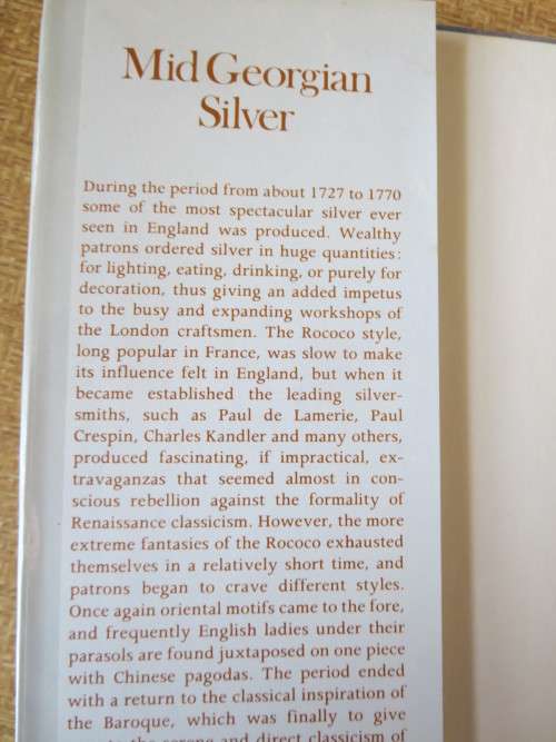 MID GEORGIAN SILVER  by Judith Banister