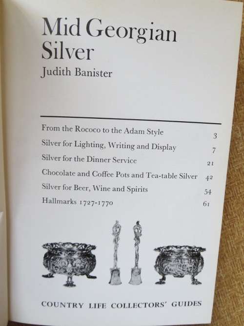 MID GEORGIAN SILVER  by Judith Banister