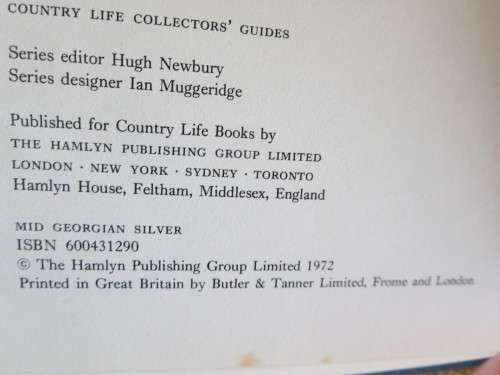 MID GEORGIAN SILVER  by Judith Banister