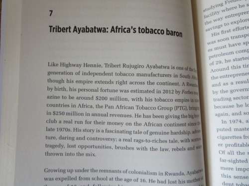 TOBACCO WARS by Johann van Loggerenberg Spy games, dirty tricks of Southern Africa`s cigarette trade