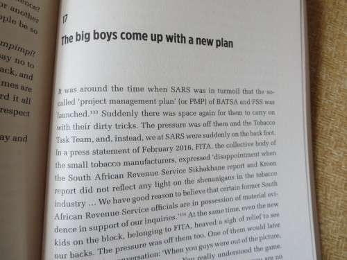 TOBACCO WARS by Johann van Loggerenberg Spy games, dirty tricks of Southern Africa`s cigarette trade