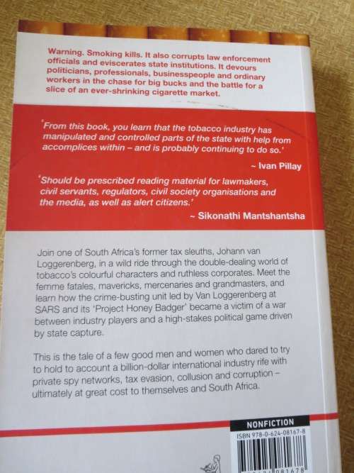 TOBACCO WARS by Johann van Loggerenberg Spy games, dirty tricks of Southern Africa`s cigarette trade