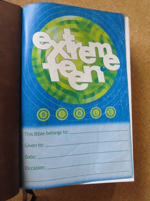 EXTREME TEEN BIBLE  New King James Version