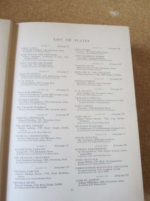 DICTIONARY OF BRITISH SCULPTORS  1660 - 1851  by Rupert Gunnis