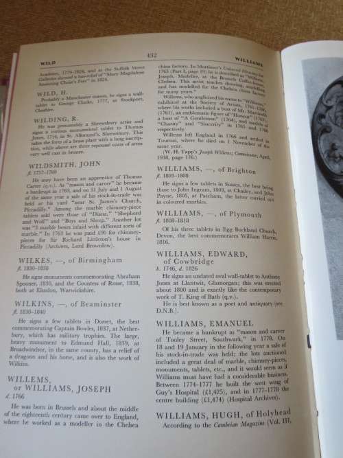 DICTIONARY OF BRITISH SCULPTORS  1660 - 1851  by Rupert Gunnis