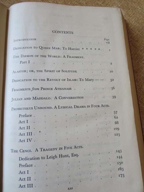 THE POETICAL WORKS OF SHELLEY  Selected by Morchard Bishop