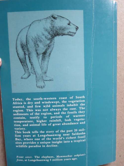 LANGEBAANWEG  A Record Of Past Life  by Q. B. Hendey  (Rich Fossil Site)